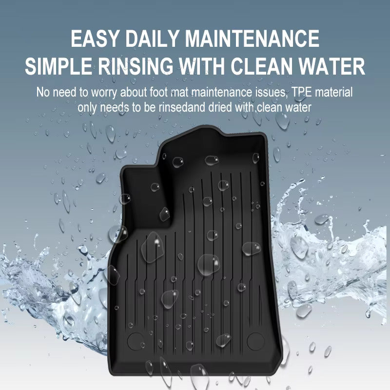 Car Floor Mats for Tesla Model 3 Y 2019-2024 Car Four Seasons Waterproof
