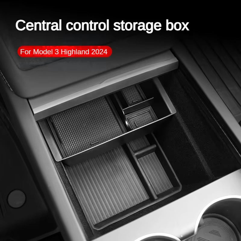 Model 3+ 2024 Central Control Storage Box for Tesla Model 3 Highland