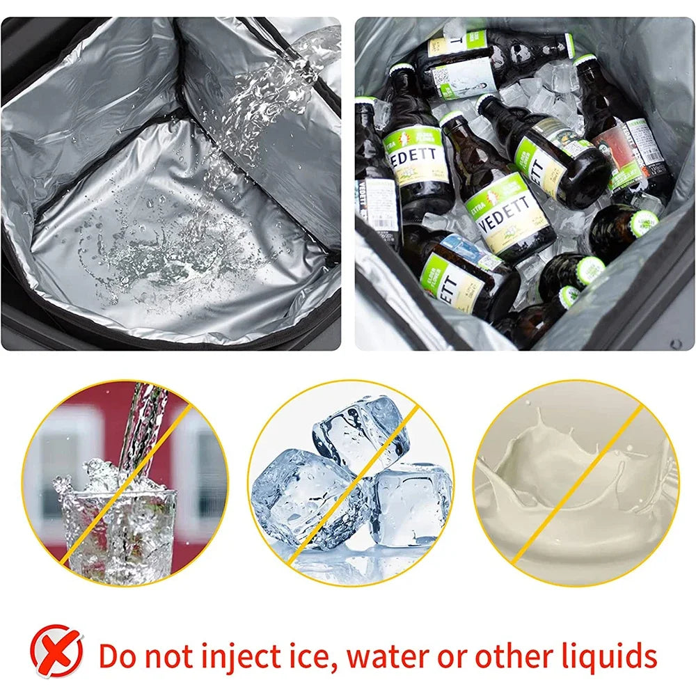 For Tesla Model Y 3 Highland Frunk Cooler Organizer Insulation Bag Front Trunk Storage Insulated Cooler Bag for Tesla Y 3
