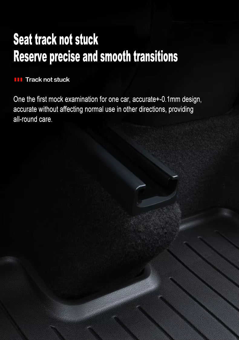 Car Floor Mats for Tesla Model 3 Y 2019-2024 Car Four Seasons Waterproof